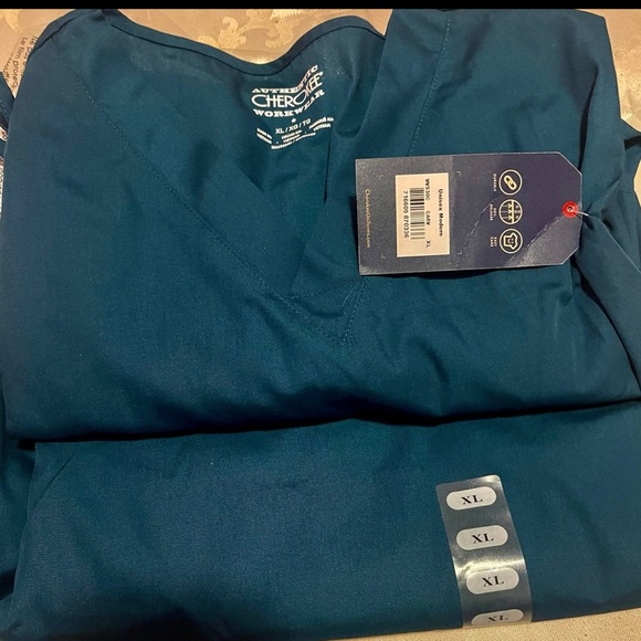 Cherokee Teal Scrub Set unisex XL - Picture 3 of 7